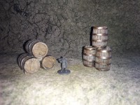 Reaper - Reaper bones 5 - Pirate City of Brinewind - Barrel Stocks - Vue 1