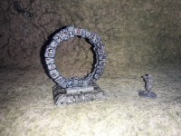 Zealot Miniature - Twisting Catacombs - Magic Portal, closed