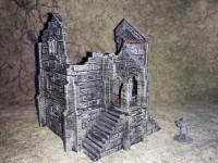 DarkRealms - Arkenfel Expansion 2 - Arkenfel House 5 Ruins, vue 3 étages 2 (50pc)
