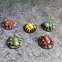 daandruff - (Thingiverse) - Giant Spider (80pc)