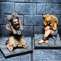 Les otages dans la cave