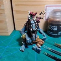 Durgin Forge - Forest Troll - 4, WIP 1