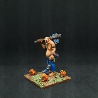 Le géant Trouk' et son cortège de squigs (10mm)