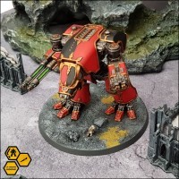 Titan Warhound de la Legio Mortiferum