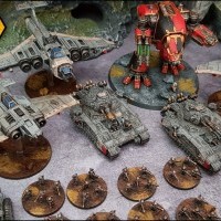 Titan Warhound de la Legio Mortiferum