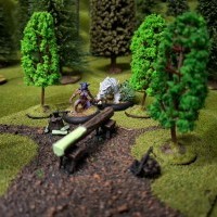 Eclaireur elfe en chasse