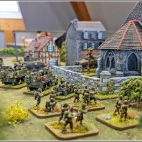 Quelques photos d'une table "Normandie 44" (15mm) - Règle "Groupe Franc"