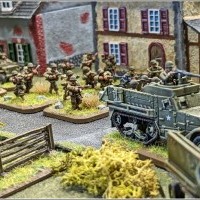 Quelques photos d'une table "Normandie 44" (15mm) - Règle "Groupe Franc"