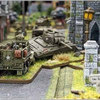 Quelques photos d'une table "Normandie 44" (15mm) - Règle "Groupe Franc"