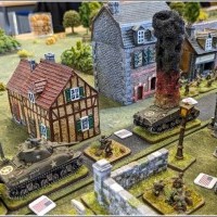 Quelques photos d'une table "Normandie 44" (15mm) - Règle "Groupe Franc"